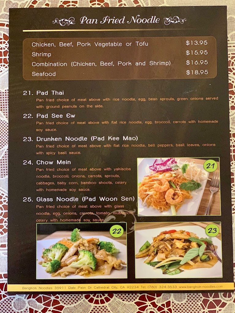 Bangkok noodles
