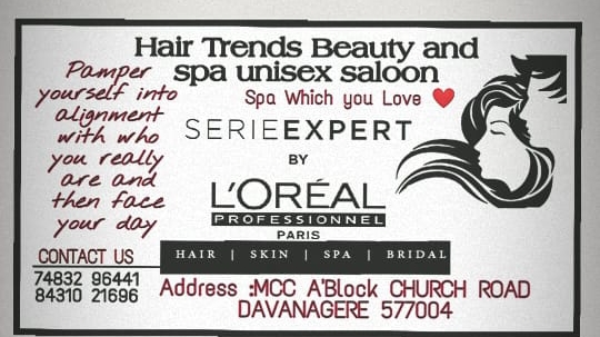 Hair Trends Beauty And Spa Unisex Salon