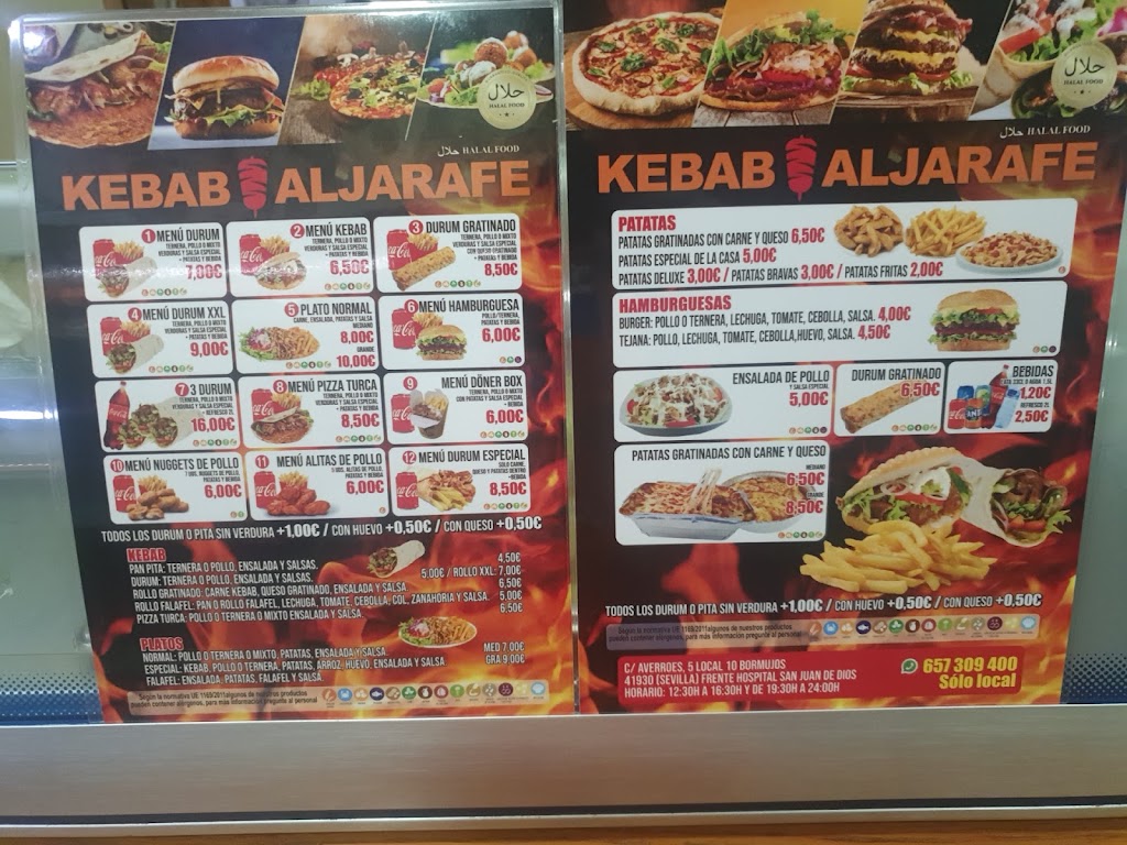KEBAB ALJARAFE — Carta