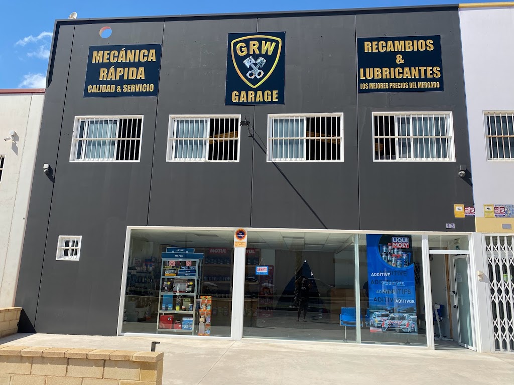 GRW GARAGE TALLER Y TIENDA DE REPUESTOS Y LUBRICANTES