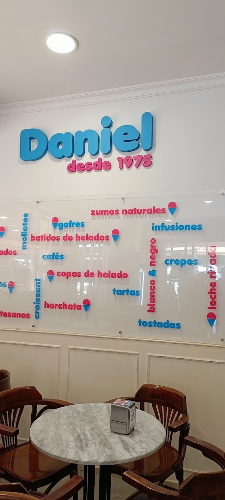 Heladeria ~ Cafe Daniel — Carta