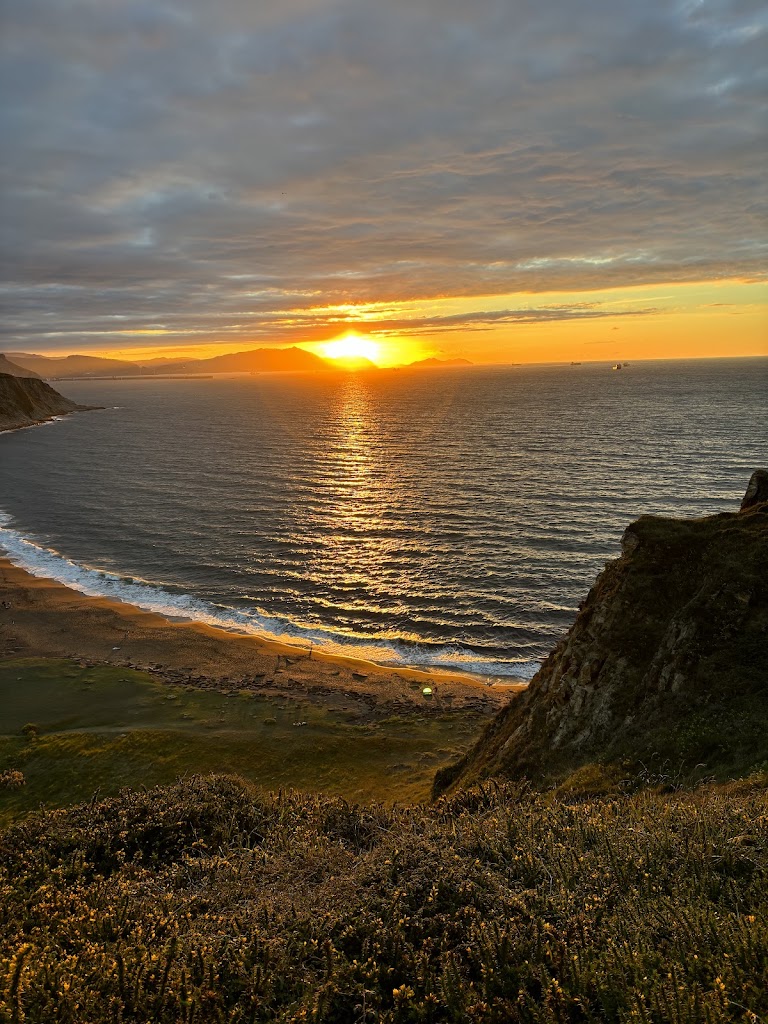 Playa de Azkorri — Ocaso