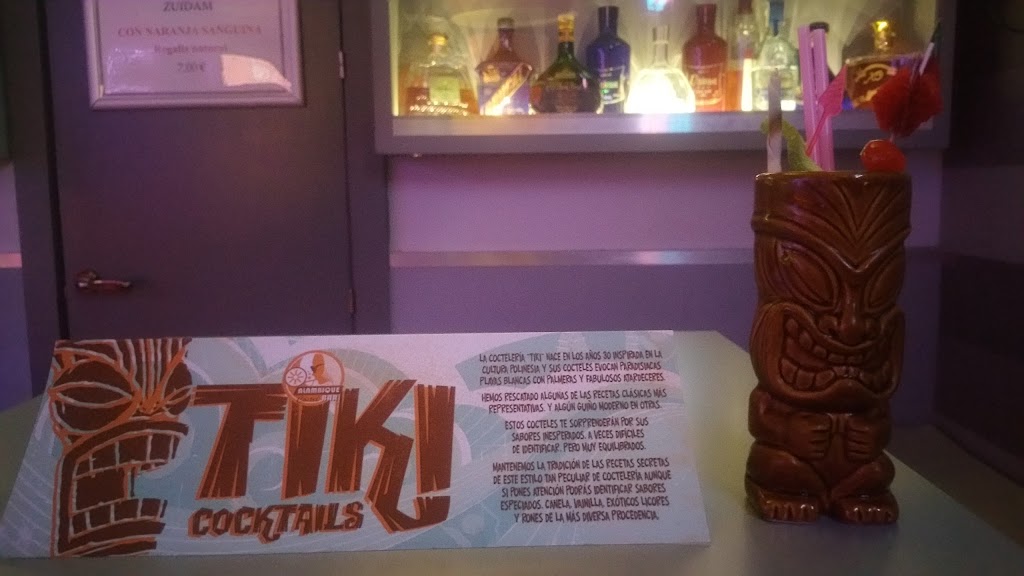 Alambique Bar — Carta