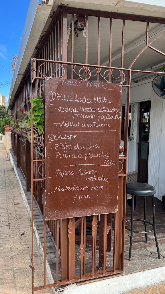 Restaurante Cafeteria Alhambra — Carta