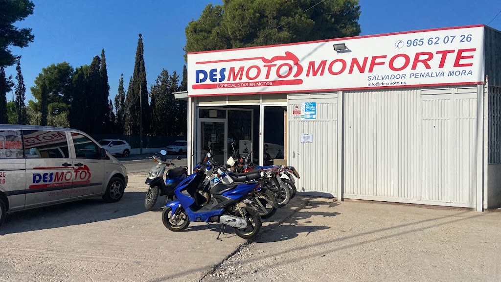 DESGUACE DE MOTOS DESMOTO-MONFORTE