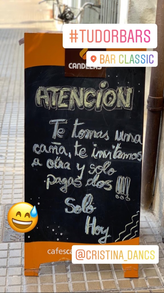 Bar Xert — Carta