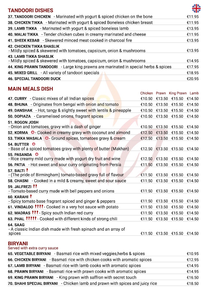 Shahi Indian Restaurant — Mas recientes