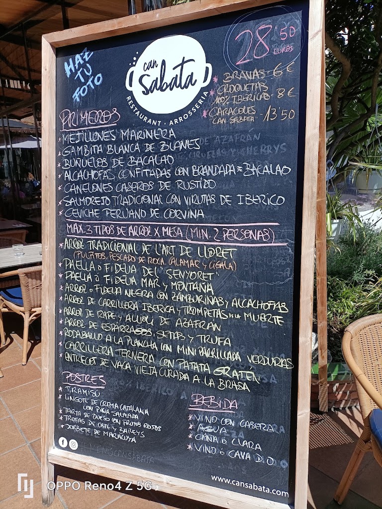 Es Blanc Restaurant & Lounge Club — Carta