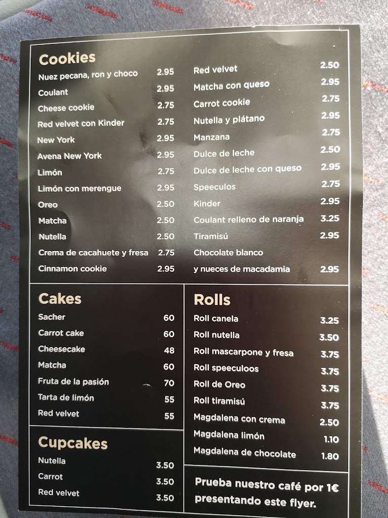 Cafeto de villa Specialty coffee Gava — Carta