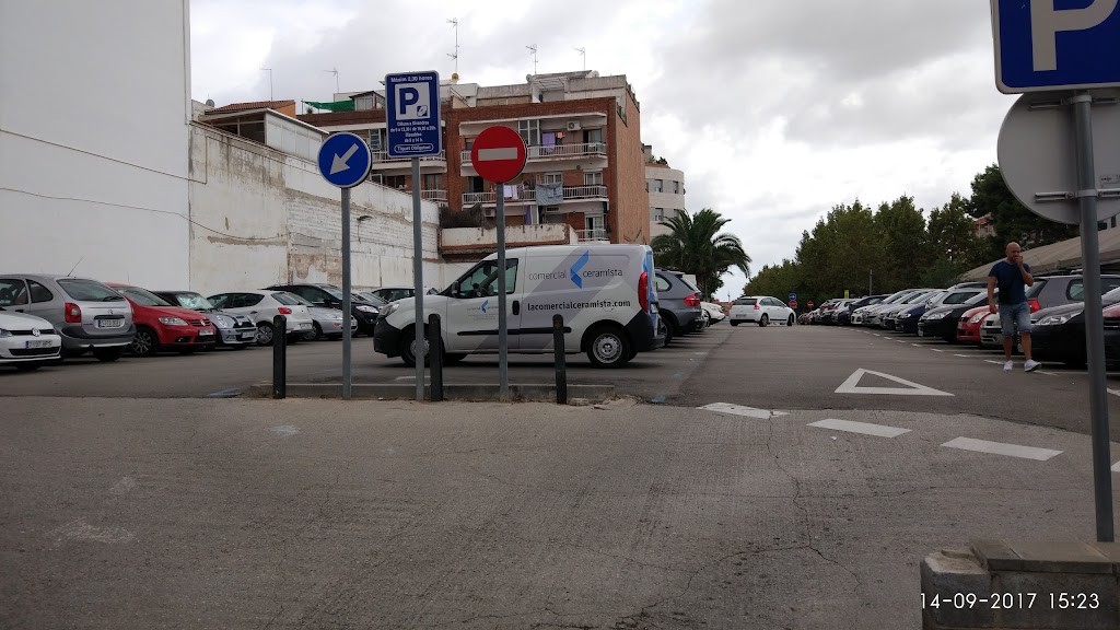 Aparcament zona blava