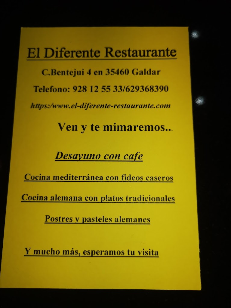 EL Diferente Restaurante — Mas recientes