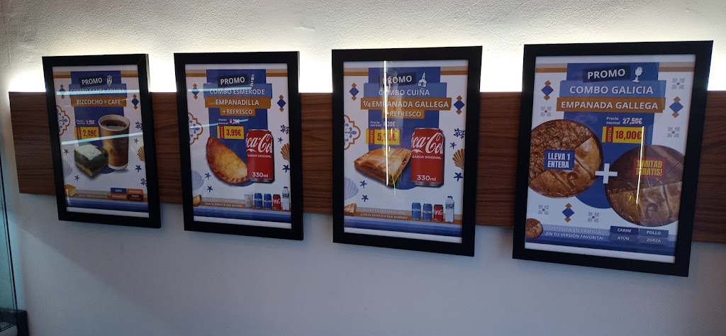 Paladar de galicia - Las mejores empanadas gallegas en Alcorcon — Carta