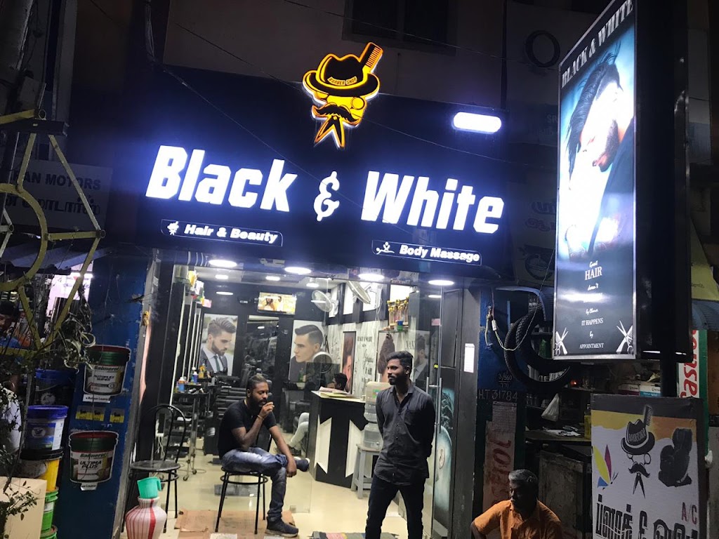 Black White Hair Beauty