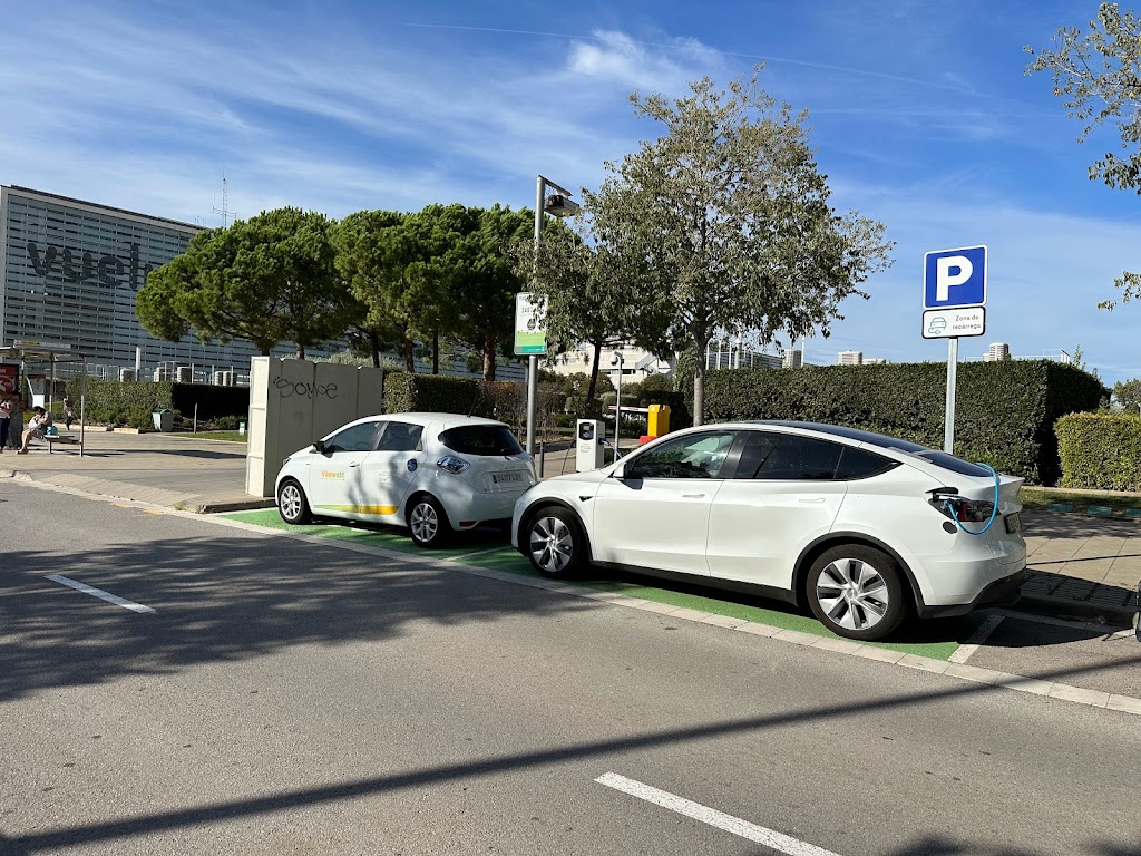Estacion de carga de vehiculos electricos