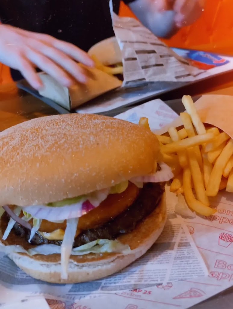 Burger shop — Hamburguesa con queso