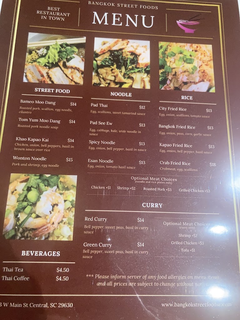 Bangkok Street Foods