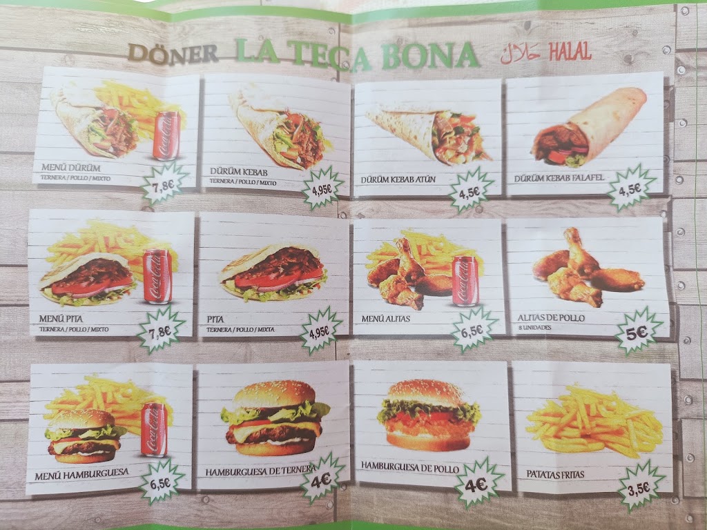 La Teca Bona — Carta