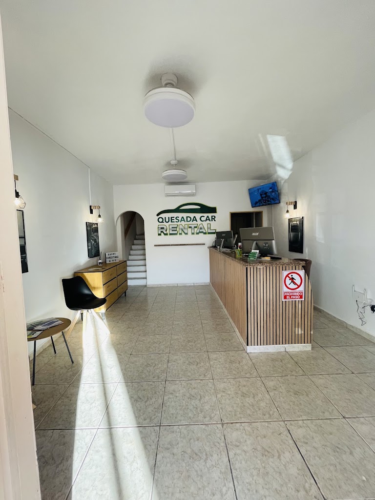 Quesada Car Rental — Interior