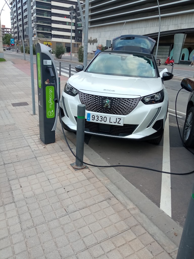 Estacion de carga de vehiculos electricos