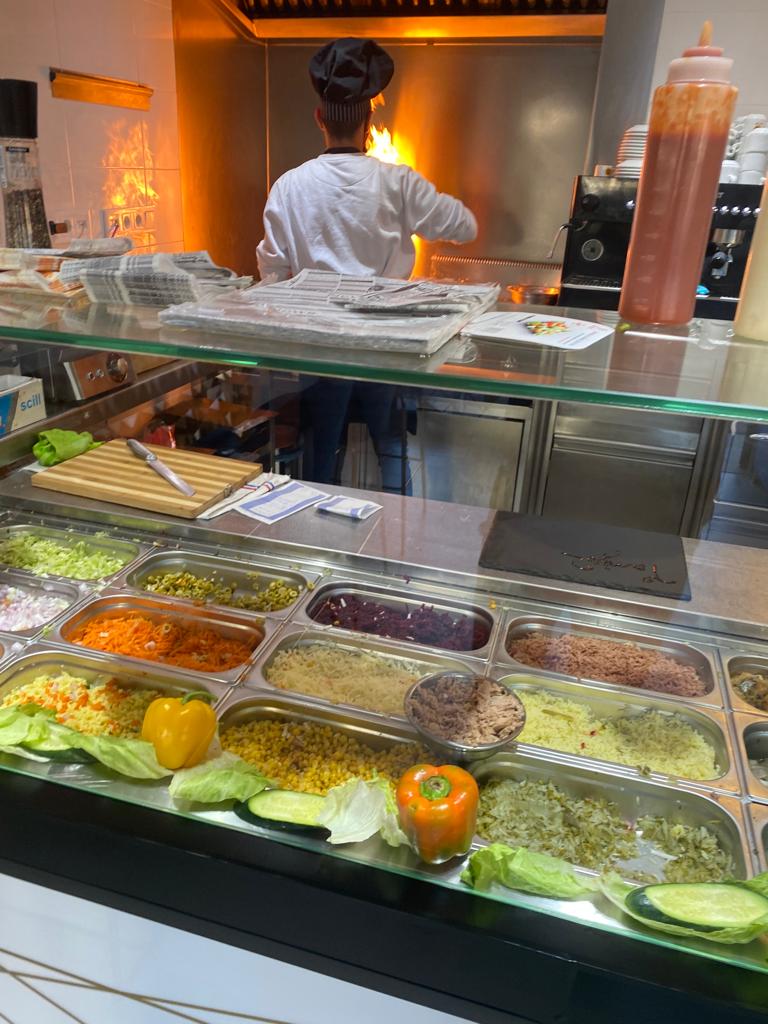 Cafeteria restaurant Tanger — Ambiente