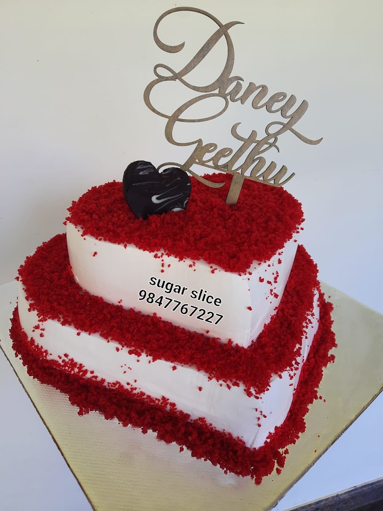 HOME MADE CAKE SUGAR SLICE