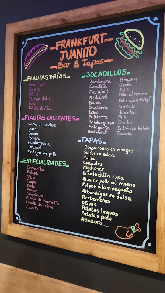 Frankfurt Juanito — Carta