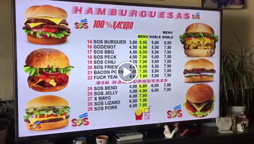 SOS Burgers — Hamburguesa
