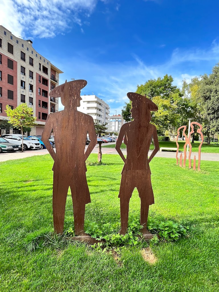 Escultura a los ochotes de Miranda de Ebro