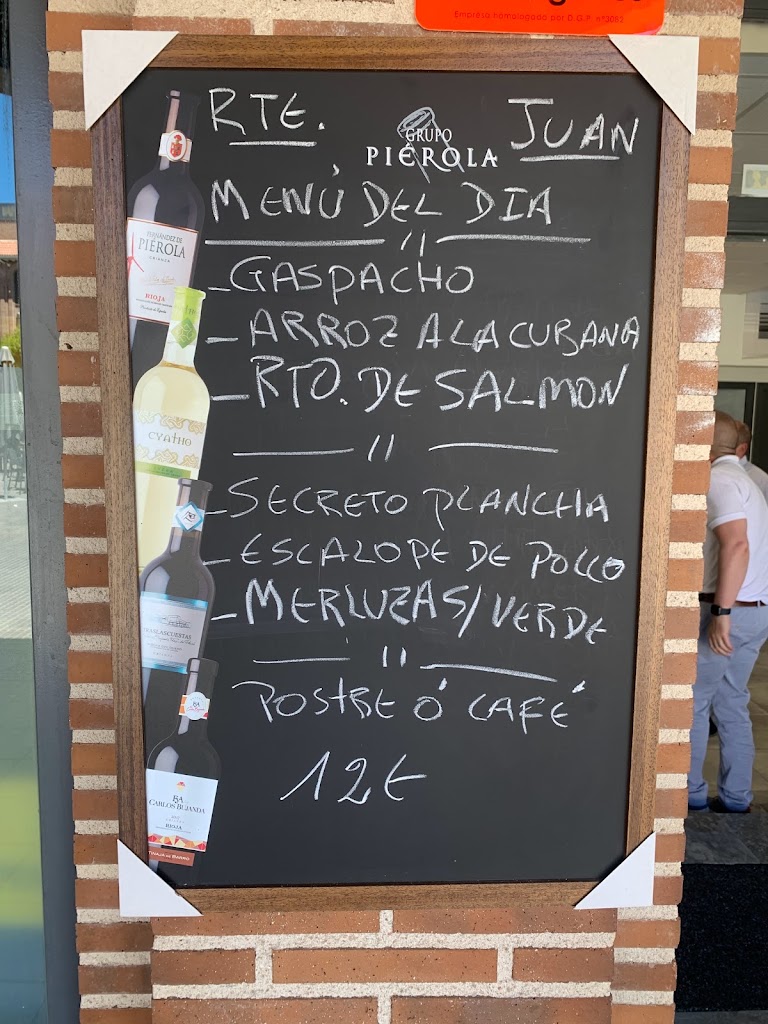 Restaurante Juan — Carta