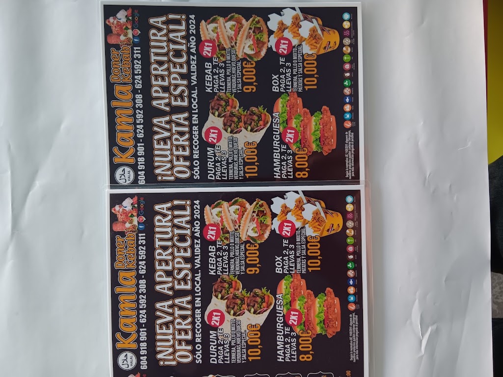 Kamla Doner kebab — Del propietario