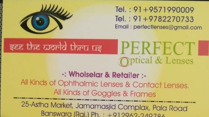Perfect Optical Lenses
