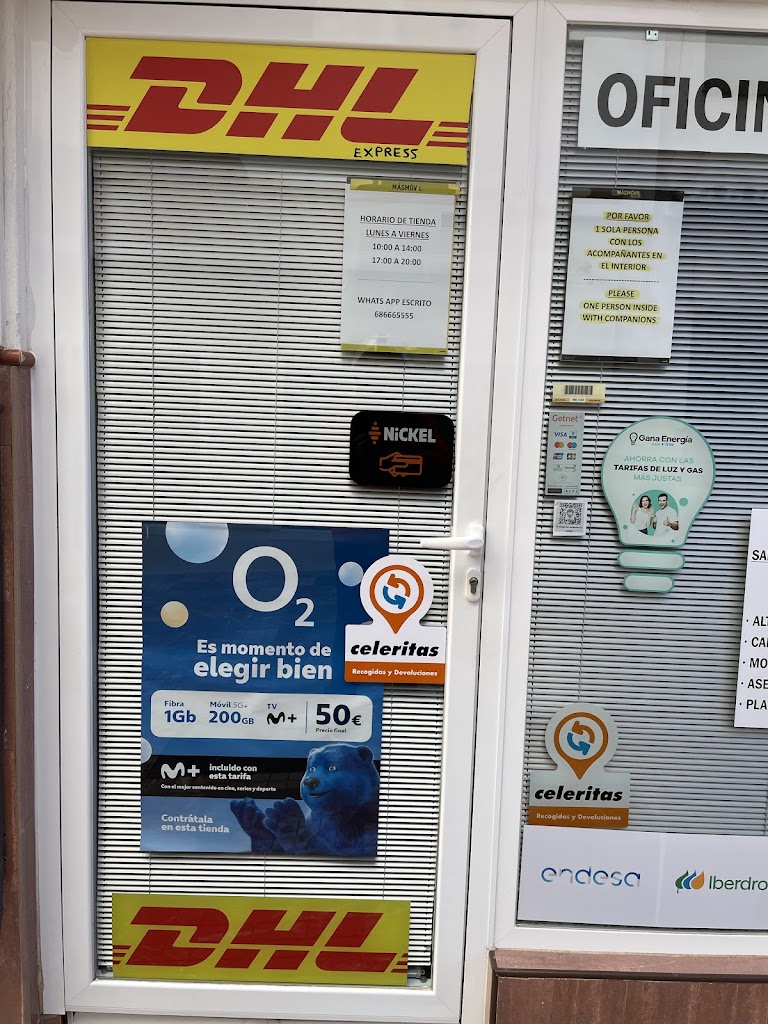 Punto de Venta DHL Express (ENERTELCO)