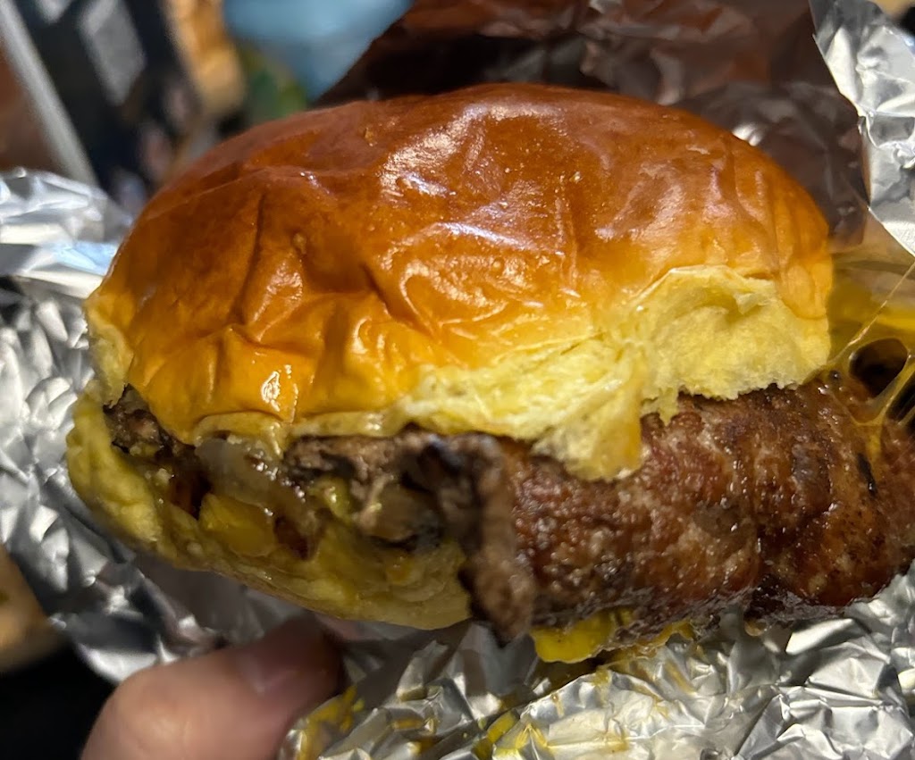 FoodBab Smash Burger — Hamburguesa con queso