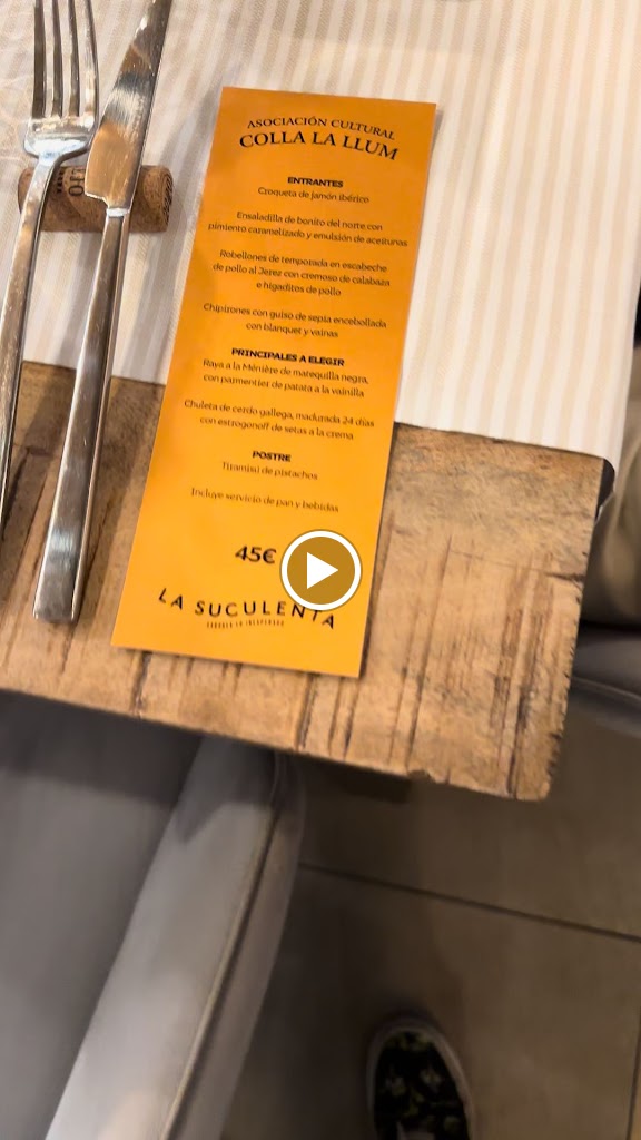 La Suculenta — Carta