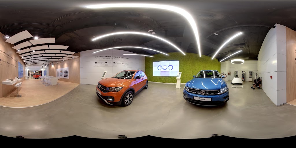 Volkswagen Digital Showroom — Street View y 360deg