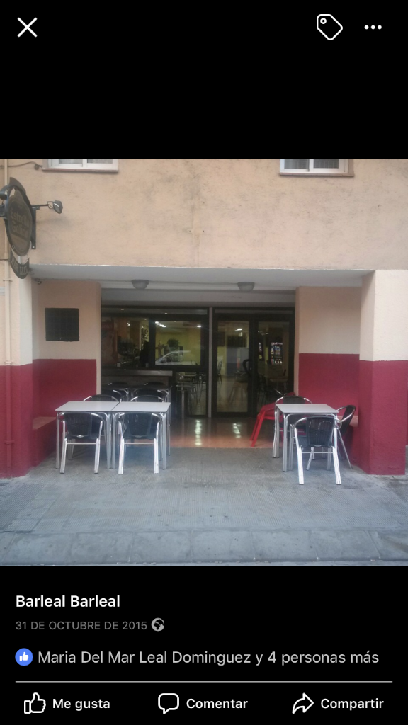 Bar Leal — Del propietario