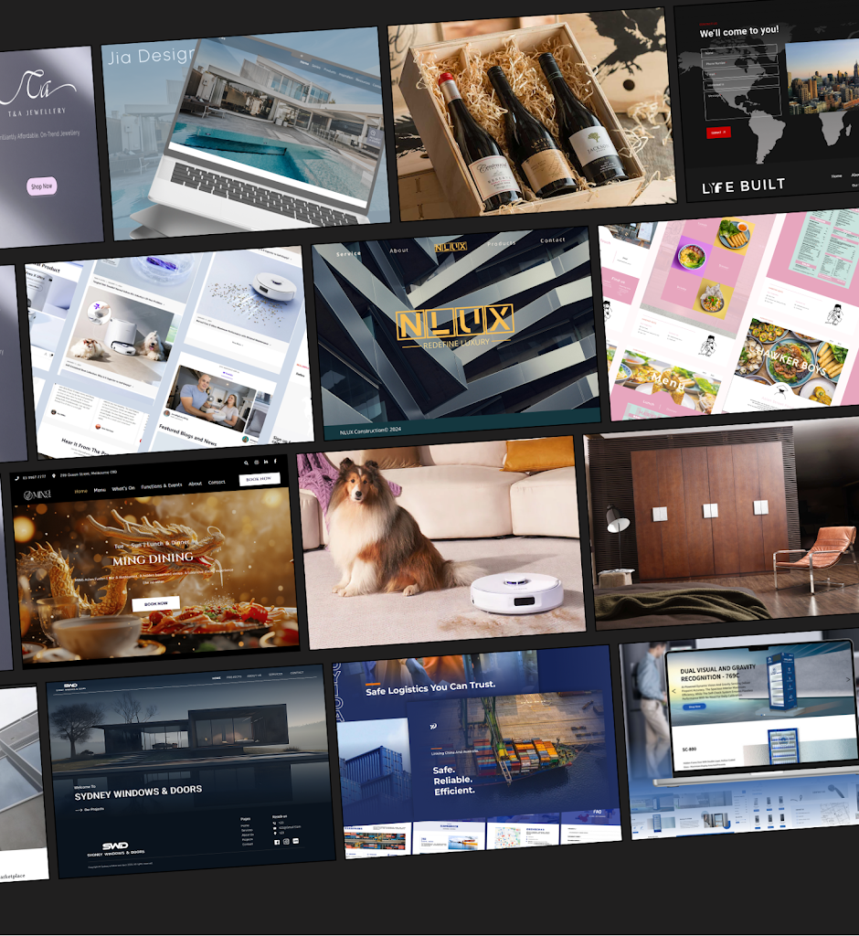 Jiadesign Melbourne Custom Web Design