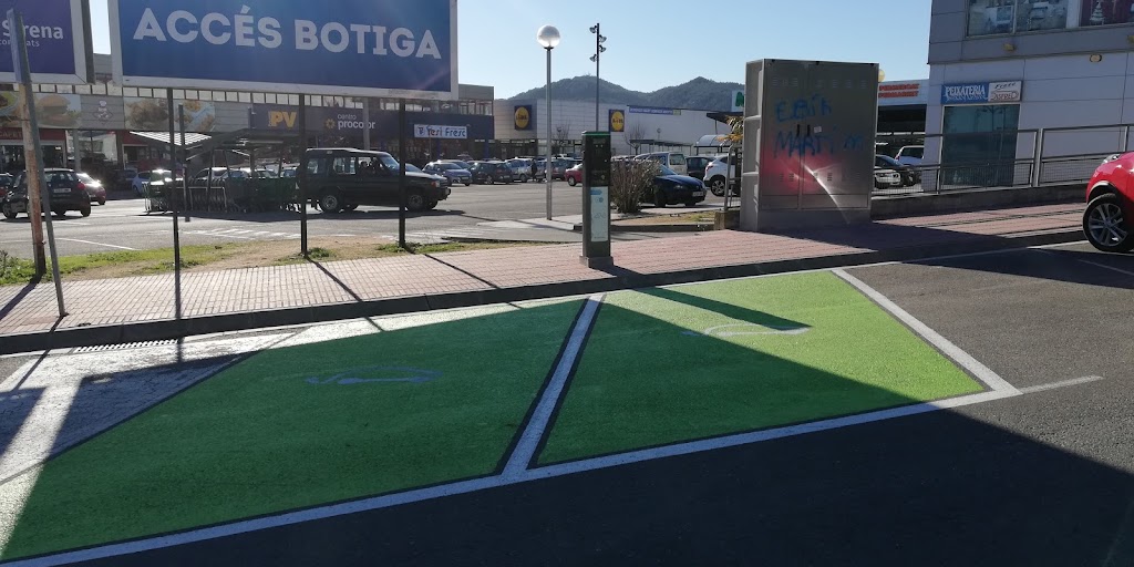 Estacion de carga de vehiculos electricos — Interior