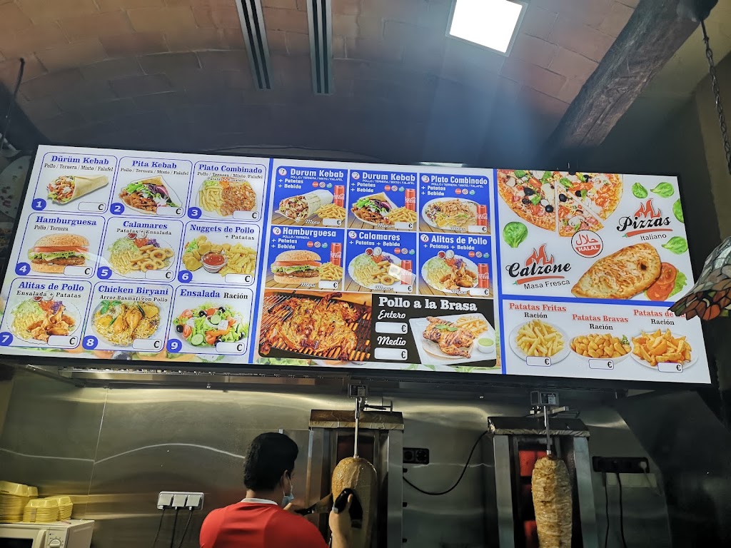 REY DONER KEBAB -PIZZERIA — Carta