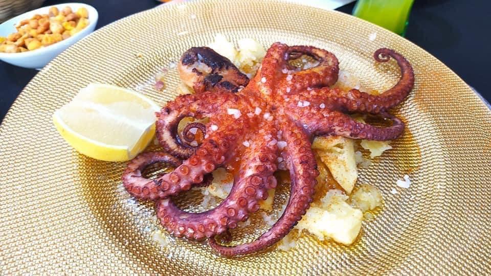 Riveto gastrobar — pulpo