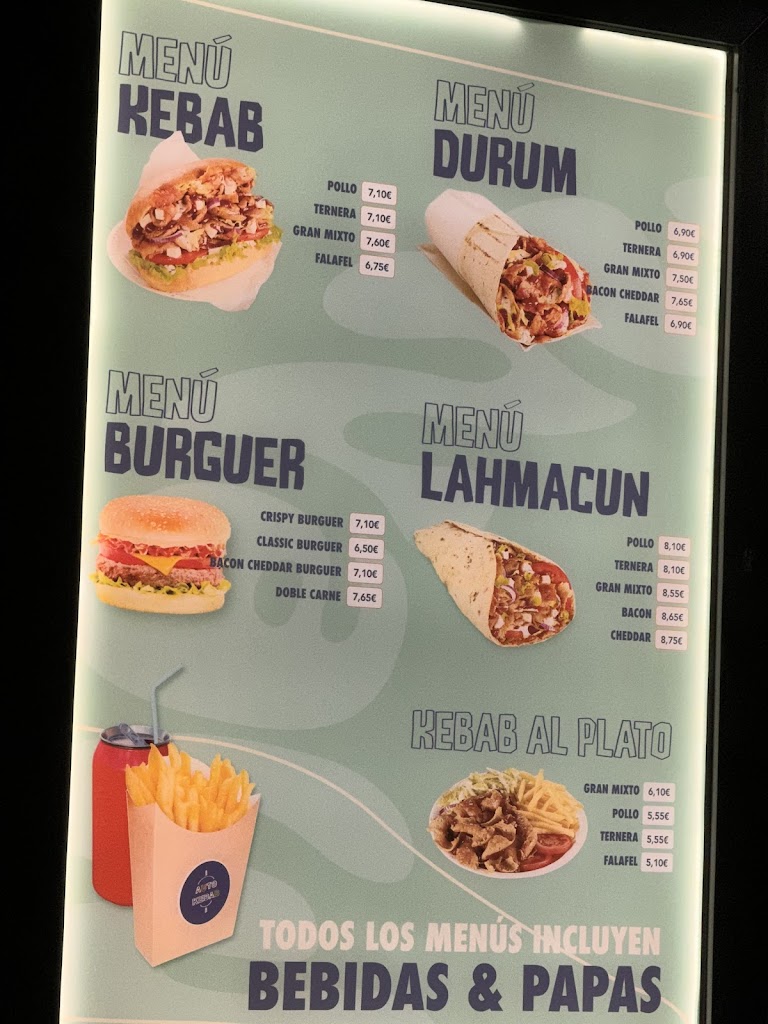 Abassid Doner Kebab — Carta