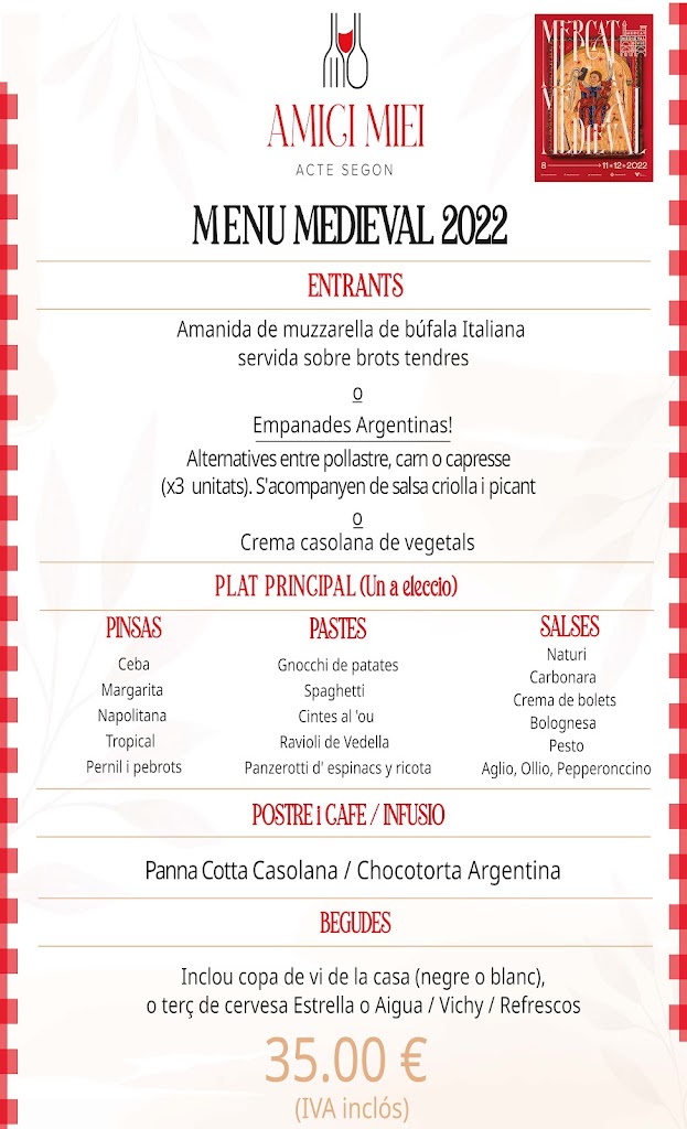 Amici miei Acte Segon - Italo Argenti — Carta