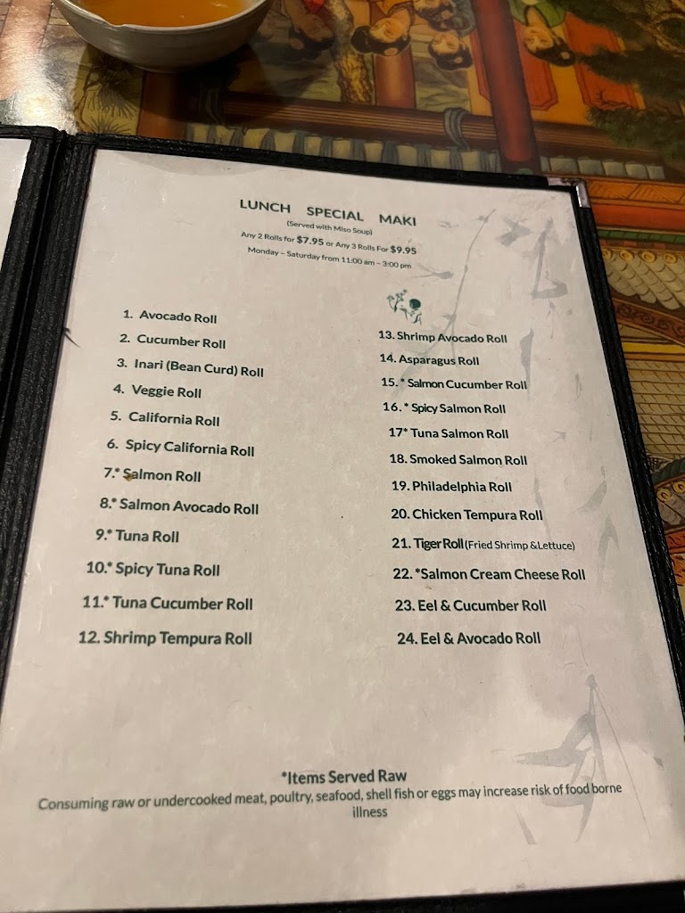 Ginmiya (Chinese Japanese & Thai Restaurant)