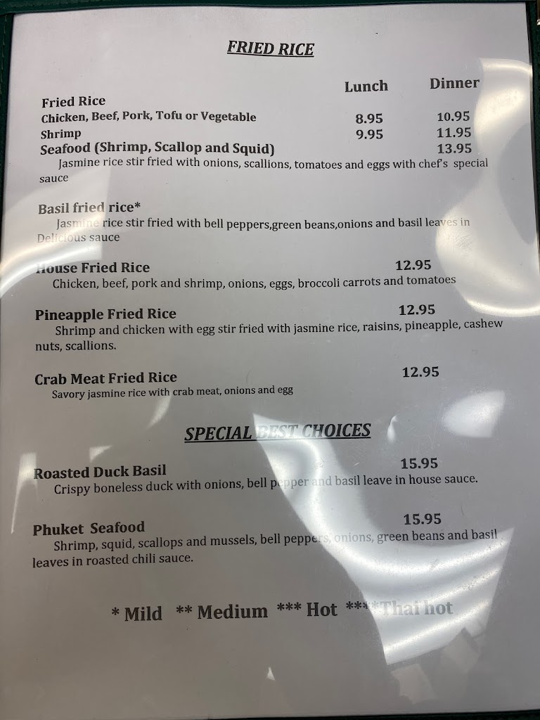 Tiger Thai Cuisine