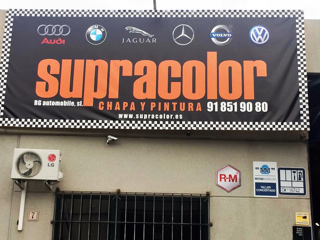 SupraColor | Taller de Chapa y Pintura en Collado Villalba — Exterior