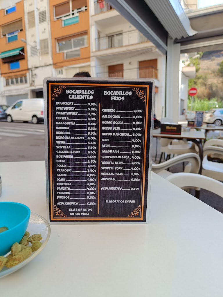 BAR PEPE'S — Carta
