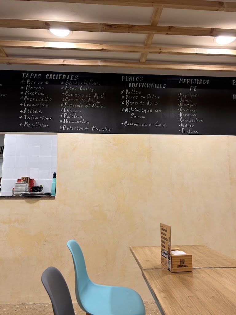 Bar Sargantapas - Bar de Tapas — Carta