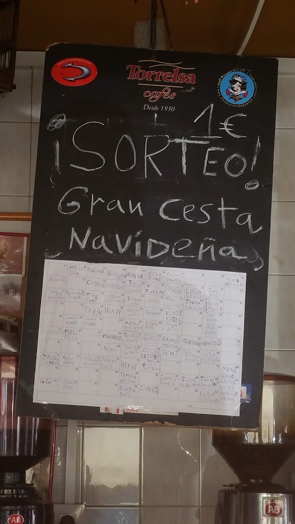 Bar Los Currantes — Carta