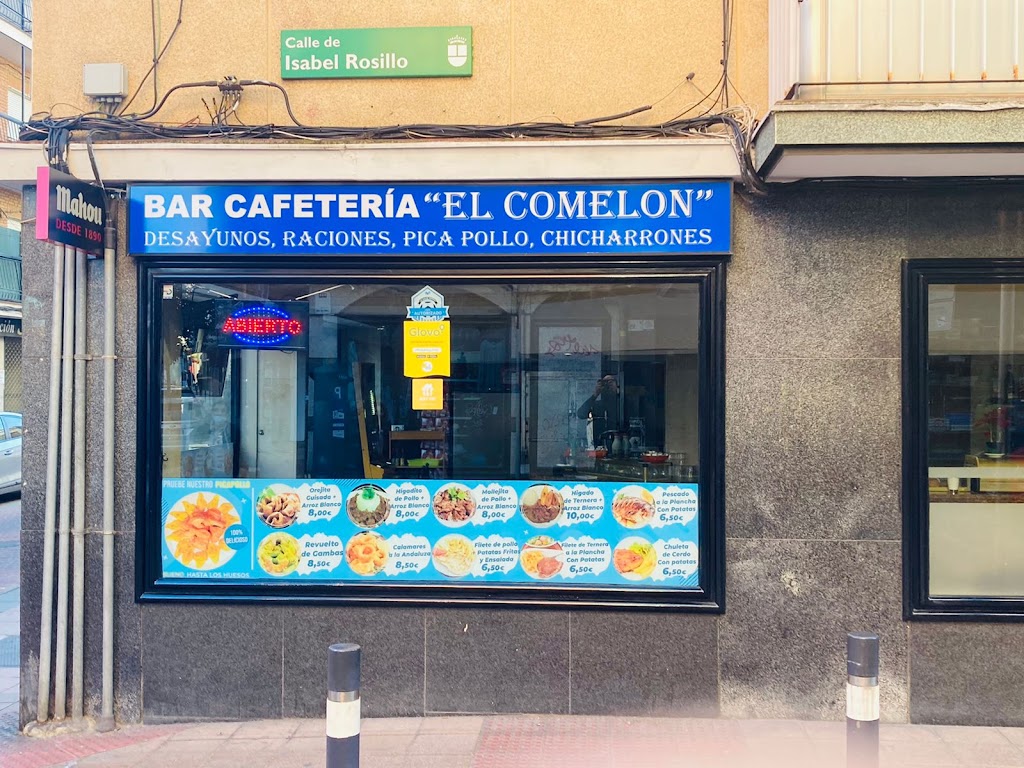Bar Restaurante El Comelon — Carta