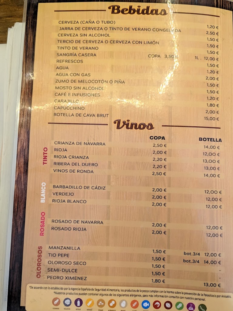 Patatin Patatan — Carta